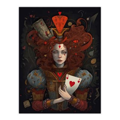 Queen of Hearts -  A Whimsical Journey Through Early Cinematic Storytelling and Victorian Romance!